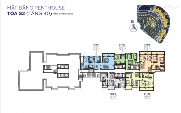 Mở bán 17 căn hộ penthouse cao cấp Sunshine City view sông hồng, sân golf Ciputra, CK 8%. HTLS 18T 13532957