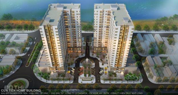 Bán căn hộ chung cư tại Dự án Cửa Tiền Home, Vinh, Nghệ An diện tích 51m2, giá 622 triệu 13537038