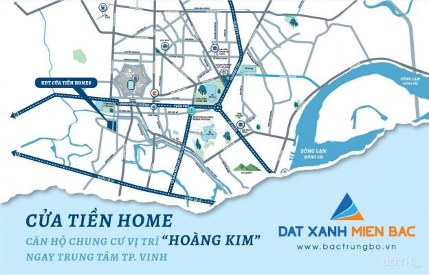 Bán căn hộ chung cư tại dự án Cửa Tiền Home, Vinh, Nghệ An diện tích 51m2, giá 600 triệu 13551226