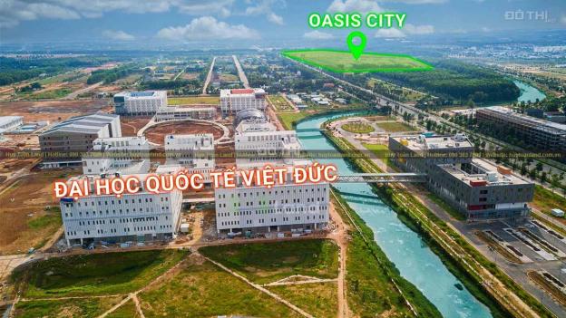 Chuyển công tác bán nhà phố Oasis City, 1 trệt 1 lầu, chỉ cần 600tr, đối diện ĐH Việt Đức 13556253