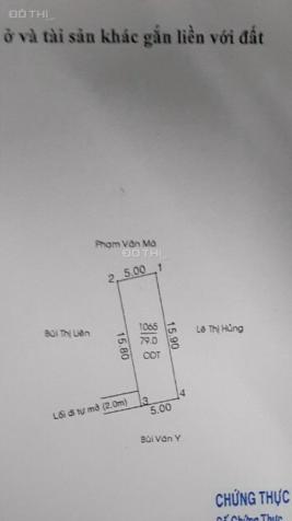 Đất khu 7 Phú Lợi hẻm 220 Huỳnh Văn Lũy diện tích: 5x16 (79m2) 13572484