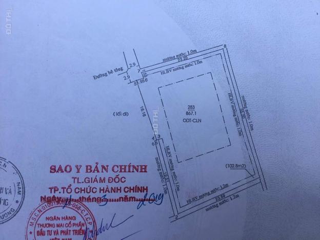 Bán đất tại phường Phú Thọ, Thủ Dầu Một, Bình Dương diện tích 867,1m2, giá 16 tỷ 13576330