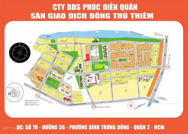 Bán đất nền KDC Đông Thủ Thiêm, 10ha, thương lượng chính chủ, LH 0918524252 A Thanh 13576970