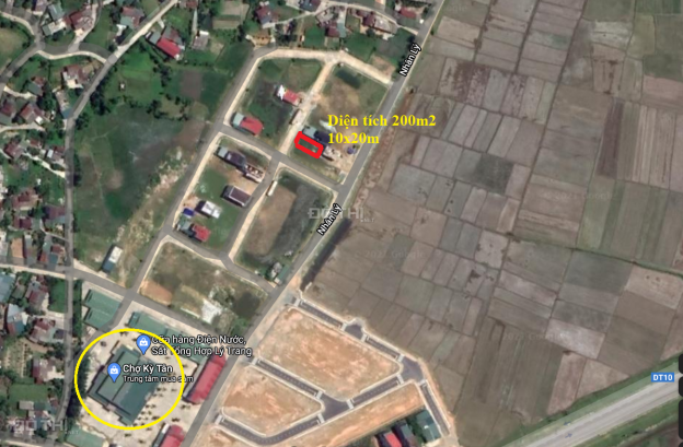 Bán đất nền Kỳ Anh cạnh chợ Kỳ Tân, gần Vincom 200m2 sổ đỏ chính chủ 13580280