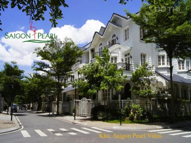 Biệt thự Saigon Pearl, 147m2, 1 hầm + 4 lầu, không nội thất, giá bán: 59 tỷ 13581379