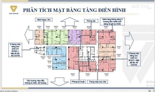 Bán căn chung cư cao cấp 1PN, 58m2 tại 67 Trần Phú (8B Lê Trực) Discovery Complex giá 3 tỷ 13581571