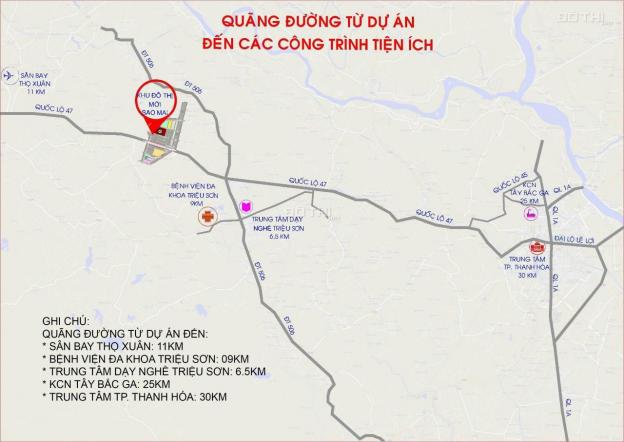 Đất nền hot nhất Thanh Hóa khu đô thị Sao Mai Thọ Dân, Triệu Sơn, Thanh Hóa 13582575