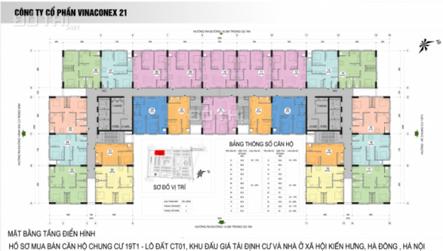 Chính chủ cần bán căn chung cư 19T4 Kiến Hưng, tầng 1008, DT 64m2 giá bán 16tr/m2: 0981129026 13582813