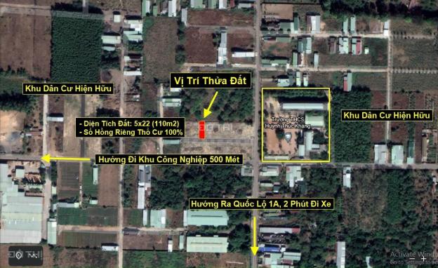 Bán lô đất nền thổ cư 100% liền kề KCN Bàu Xéo. Đối diện trường cấp 2 Huỳnh Thúc Kháng 13586009
