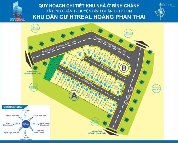 Cần bán nền góc 2 MT B1 Hoàng Phan Thái Q. Bình Chánh, đã có sổ hồng. 13588447