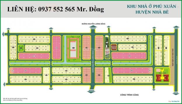 Bán KDC Phú Xuân - Vạn Phát Hưng, Nhà Bè LH: Đồng 0937552565 13588755