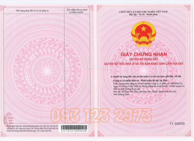 Đặc biệt: Mở bán 100 lô đất nền sổ đỏ tại KĐT Ân Phú - Buôn Ma Thuột 13590672