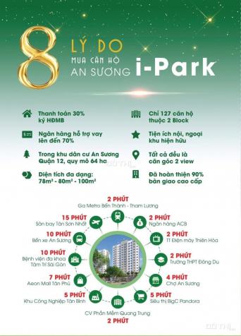 Chủ nhà kẹt vốn cần ra gấp căn hộ I-Park An Sương, Nguyễn Văn Qúa, 53m2/2PN, 0938142391 13591587