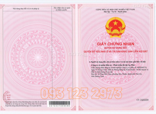 Chỉ cần thanh toán 668tr để sở hữu lô đất nền sổ đỏ tại Khu đô thị Ân Phú trung tâm Buôn Ma Thuột 13593329