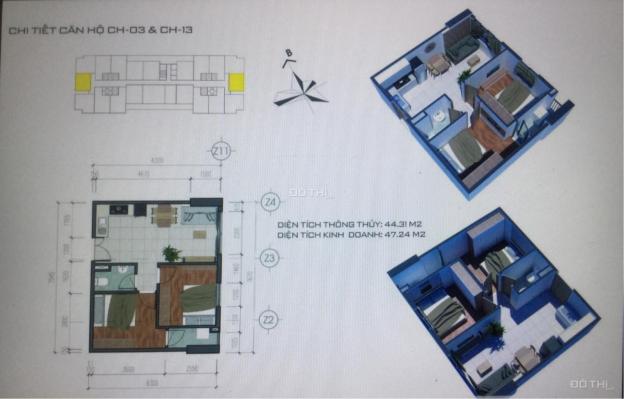 Chính chủ bán căn hộ Tecco Home - Vòng xoay An Phú, căn 2PN 47m2 giá chỉ 1,15 tỷ 13598480