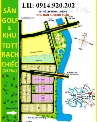 Bán đất nền dự án Hoàng Anh Minh Tuấn Quận 9, sổ đỏ, 1 số nền bán, mặt tiền Đỗ Xuân Hợp 13600750