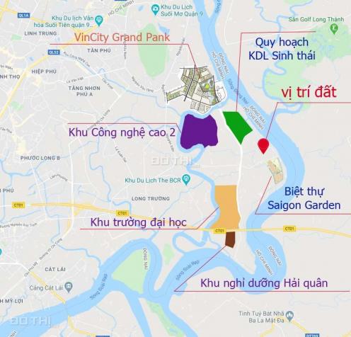 Bán đất khu biệt thự phường Long Phước, diện tích 501m2, mặt tiền 23m, giá 6 tỷ 13602599
