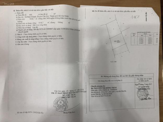 Đất thổ cư 100% Bình Khánh đường xe hơi chỉ 6,5tr/m2 13604411