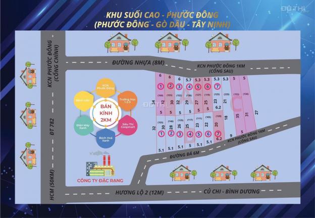 Bán đất thổ cư, đối diện chợ, khu suối cao Phước Đông - Gò Dầu Tây Ninh giá 3 tr - 5 triệu/m2 13608215