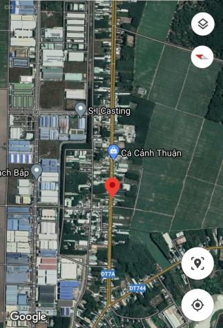 Bán đất MT Đường ĐT 7A, đường Hùng Vương rộng 42 mét đường chính vào KCN Rạch Bắp 10x100m 13560354