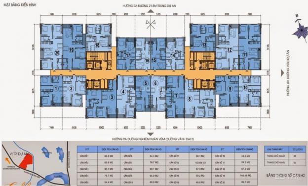 Chính chủ cần bán căn hộ 2pn tòa C Vina2 KĐT KVKL Nguyễn Xiển giá 1.7 tỷ /0979.121.536 13618621