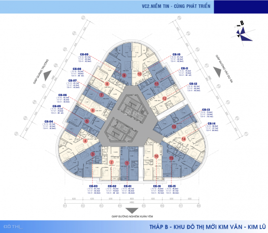 Cần bán căn hộ 43,5m2 tòa B Vina2 KĐT Kim Văn Kim Lũ, Nguyễn Xiển/0979.121.536 13618647