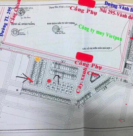 Cần bán lô đất tại khu dân cư Danh Thắng, gần công ty may Việt Pan, đã có sổ đỏ, giá chỉ 1,25 tỷ 13620572