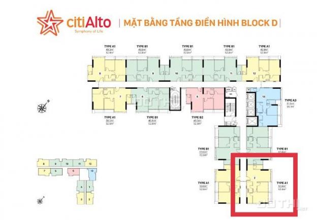 Bán gấp căn góc tầng trung Citi Alto - chênh thấp nhất KV, view Đông Nam, Đông Bắc cực mát 13621188