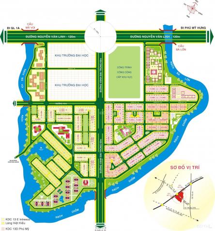 Cần bán gấp đất khu dân cư 13E Làng Việt Kiều cạnh trường đại học Kinh Tế TP. HCM 13621494
