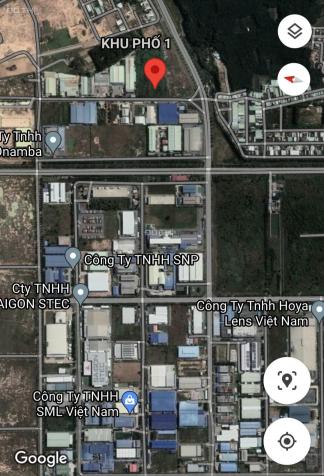 Bán hơn 2 ha 8 đất Phường Hòa Phú trong khu công nghiệp Vsip 2 MT đường dân chủ ngang 113x265m 13620700