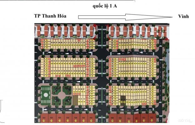 Bán 2 lô MB80 Quảng Xương Thanh Hóa nằm sát Quốc Lộ 1A, cạnh KCN phía Nam 0903417838 13627892