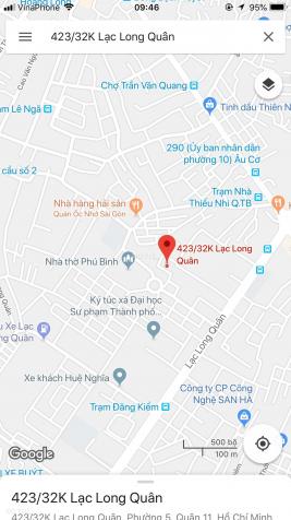 Nhà hẻm diện tích sàn 611m2/giá 20 tỷ - đường Lạc Long Quân, Phường 5, Quận 11 13628633