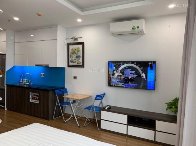 Bán gấp căn studio full nội thất Green Bay, giá 1.080 tỷ, đang có HĐ thuê 8tr, LH 0989968390 13631191