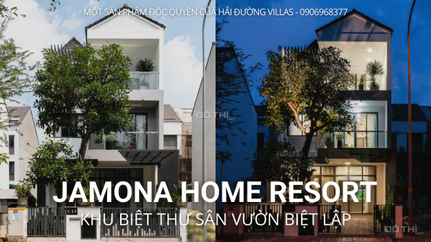 Bán nhà liền kề Jamona Homes Resort Thủ Đức, 146.5m2,1 trệt 2 lầu, Hướng Tây Bắc, Full nội thất 13640064