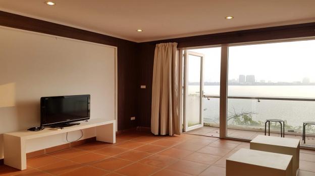 Cho thuê căn hộ dịch vụ tại Yên Phụ, Tây Hồ, 100m2, 2PN, view hồ, đầy đủ nội thất 13784724