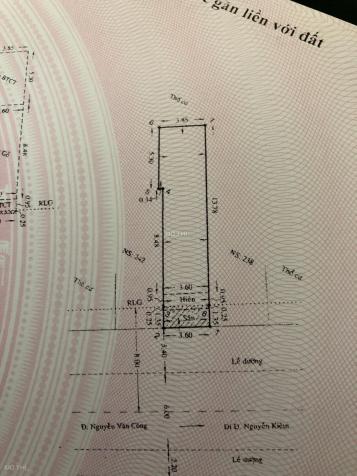 Bán gấp nhà mặt tiền đường Nguyễn Văn Công, phường 3, Gò Vấp, 55m2, 2T, vỉa hè kinh doanh, 7.7 tỷ 13643754