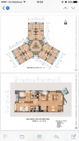 Bán chung cư Resco Cổ Nhuế, Phạm Văn Đồng, DT 156,4m2 căn góc 3PN thoáng mát 16,5tr/m2 0988296228 13643927