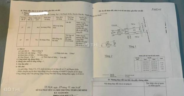 Nhà 1 lầu mặt tiền Lê Văn Lương, Phước Kiển, Nhà Bè. 5*35m, 13 tỷ 13646771