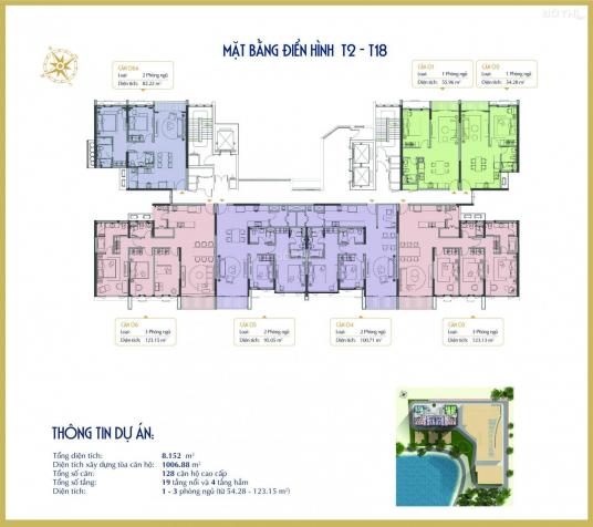 Bán căn hộ 1PN 54,25m2 - suất ngoại giao tại BRG Grand Plaza 13660376