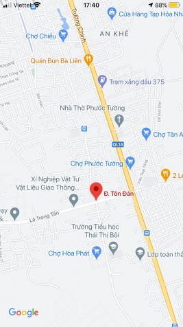 Bán đất đường Tôn Đản, Phường Hòa Phát, Quận Cẩm Lệ. DT: 92,2m2, giá: 1,72 tỷ 13674830