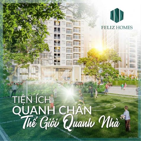 Chỉ với 600tr nhận khách hàng đã sở hữu căn hộ Quận Hoàng Mai chung cư Feliz Homes 13669236