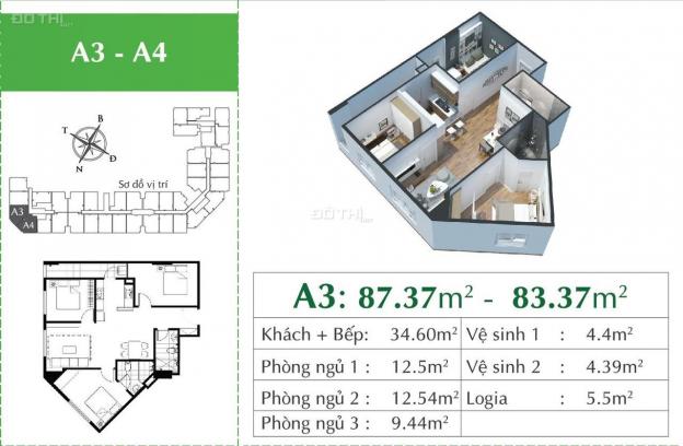 Nhận nhà ở ngay - sổ hồng trao tay căn góc 3 PN tại Eco City Việt Hưng 2.245 tỷ, 83m2 LH 0909860283 13669347