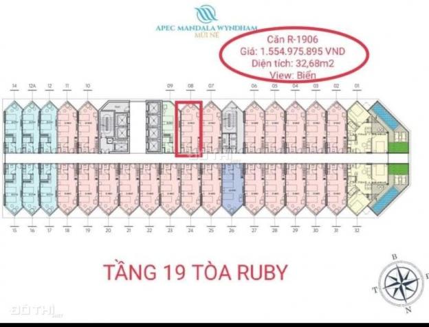 Sang nhượng căn hộ chuẩn 5 sao Apec Mandala Wyndham - Mũi Né, Phan Thiết, giá tốt 13676849