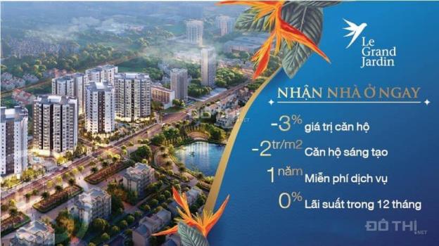 2,8 tỷ sở hữu ngay căn hộ 3PN Le Grand Jardin - DT 83.4m2 - hướng Đông Nam view bể bơi 13678184