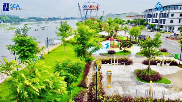 Bán nhà biệt thự, liền kề The Pearl Riverside Bến Lức, thanh toán 1,1 tỷ nhận nhà, CK 10% 13684785