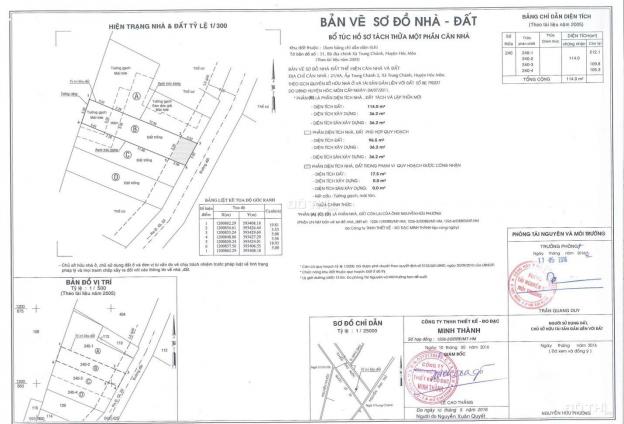 Bán đất Quốc Lộ 22, Xã Trung Chánh, Hóc Môn, TP HCM (hoa hồng 2%) 13685809