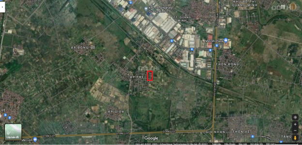 Bán gấp 1 lô góc đất thổ cư 559.5m2 tổ 9 Quang Minh, Mê Linh nằm cạnh các dự án lớn. Giá đầu tư 13686047