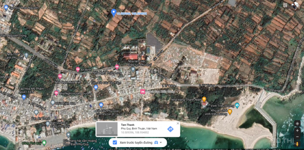 Bán đất tại đường Ngô Quyền, Xã Tam Thanh, Đảo Phú Quý, Bình Thuận, diện tích 1304m2 giá chỉ 784 tr 13688193