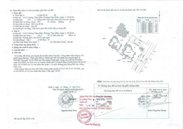 Bán nhà biệt thự Thảo Điền 14A Fideco gần Vincom Mega Mall (974m2) 171,6 tỷ, tel 0918.481.296 13688415