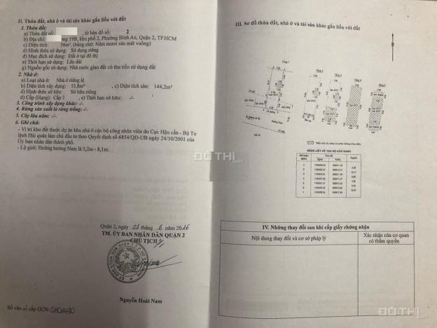 Bán nhà ven sông khu Hải quân đường 19B Trần Não gần cầu Sài Gòn (56m2) 13 tỷ 13688592